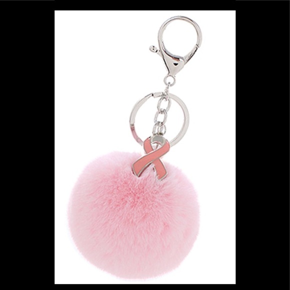 πBreast cancer ribbon key ring π - Picture 2 of 3